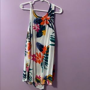 Floral tank top